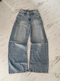 Light wash wide leg jeans